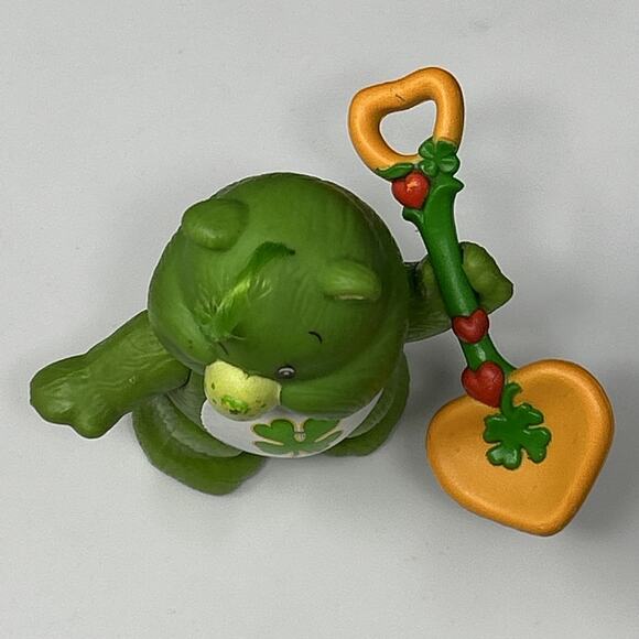 Vintage 1983 Care Bears Kenner Good Luck Bear Figure Collectible Toy AS-IS - Picture 9 of 9